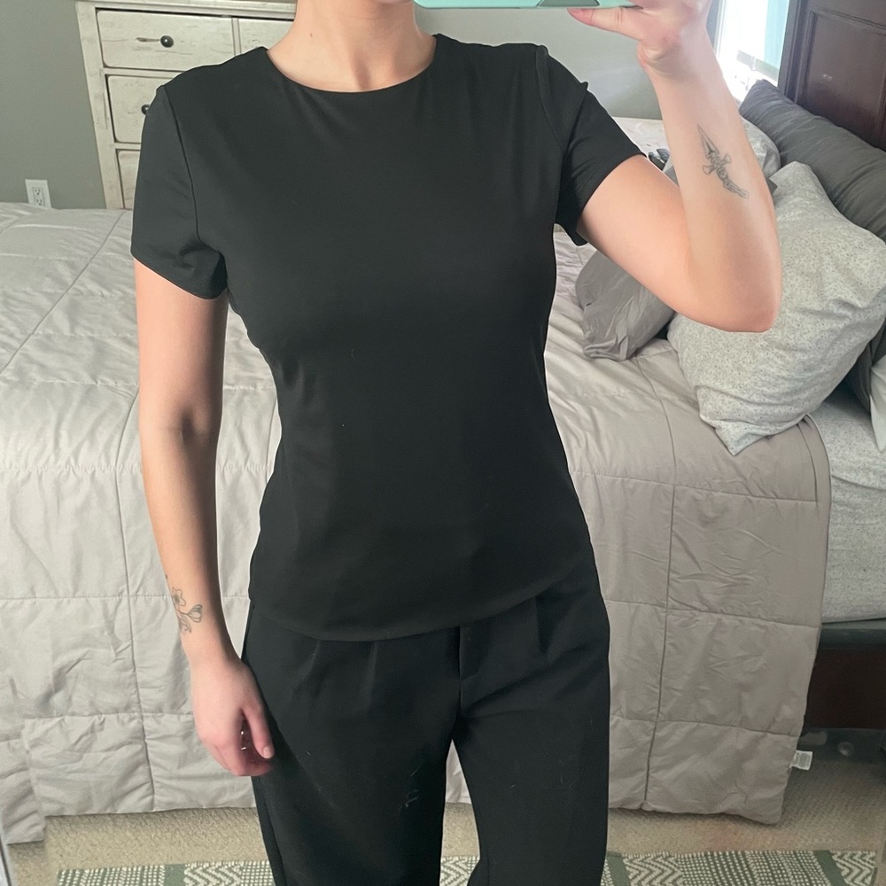 Halogen Classic Black Women's Top